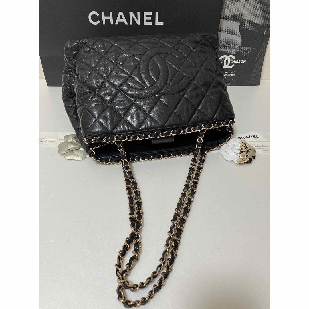 CHANEL(シャネル)の専用♡超美品★シャネル マトラッセ チェーンアラウンド チェーン バッグ 正規品 レディースのバッグ(ショルダーバッグ)の商品写真