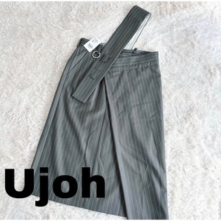 UJOH - 【新品】ujohウジョ－ ワンショルダーピンストライプ スカート ...