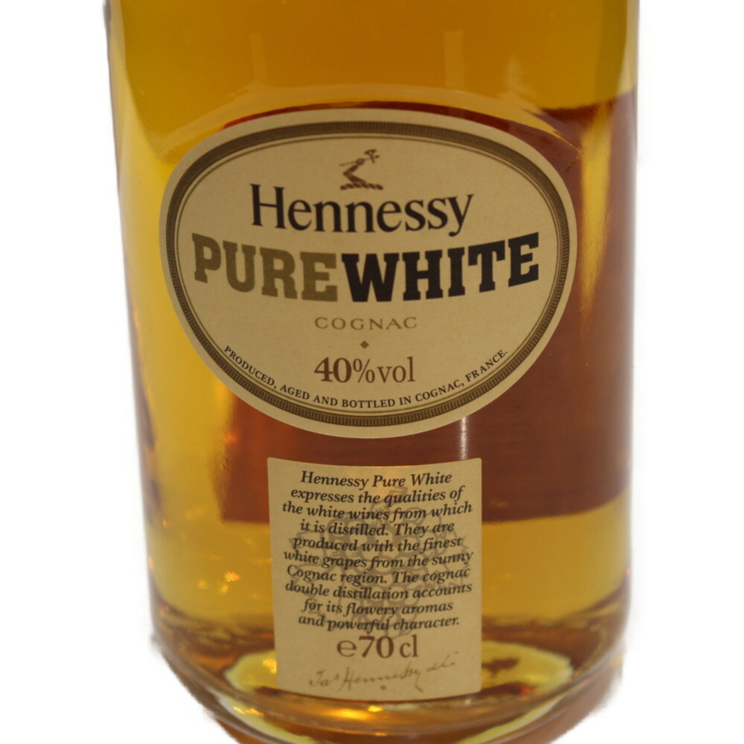 Hennessy ヘネシー PUREWHITE ピュアホワイト COGNAC コニャック ブランデー 700ml 40%【古酒・】松前R56号店