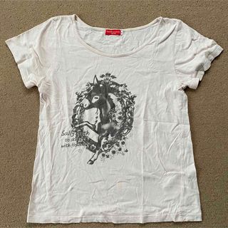 アースミュージックアンドエコロジー(earth music & ecology)のアースミュージックアンドエコロジー　Tシャツ　半袖　サイズM(Tシャツ(半袖/袖なし))