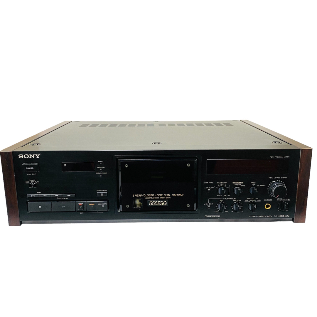 【ジャンク】SONY ソニー　TC-K555ESG カセットデッキ