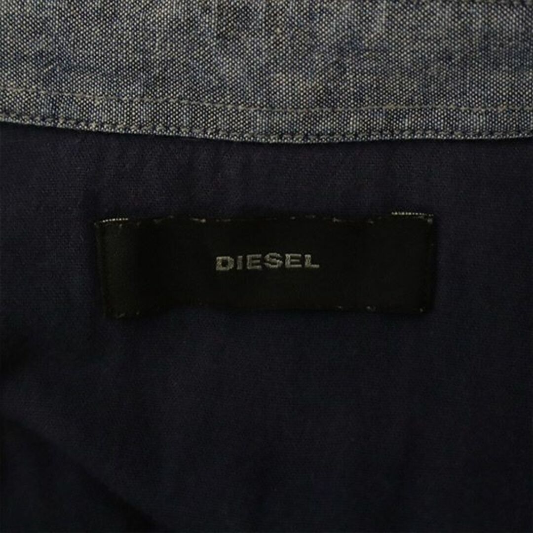 ディーゼル チェック 長袖 シャツ XS ブルー系 DIESEL メンズ  【231024】 6