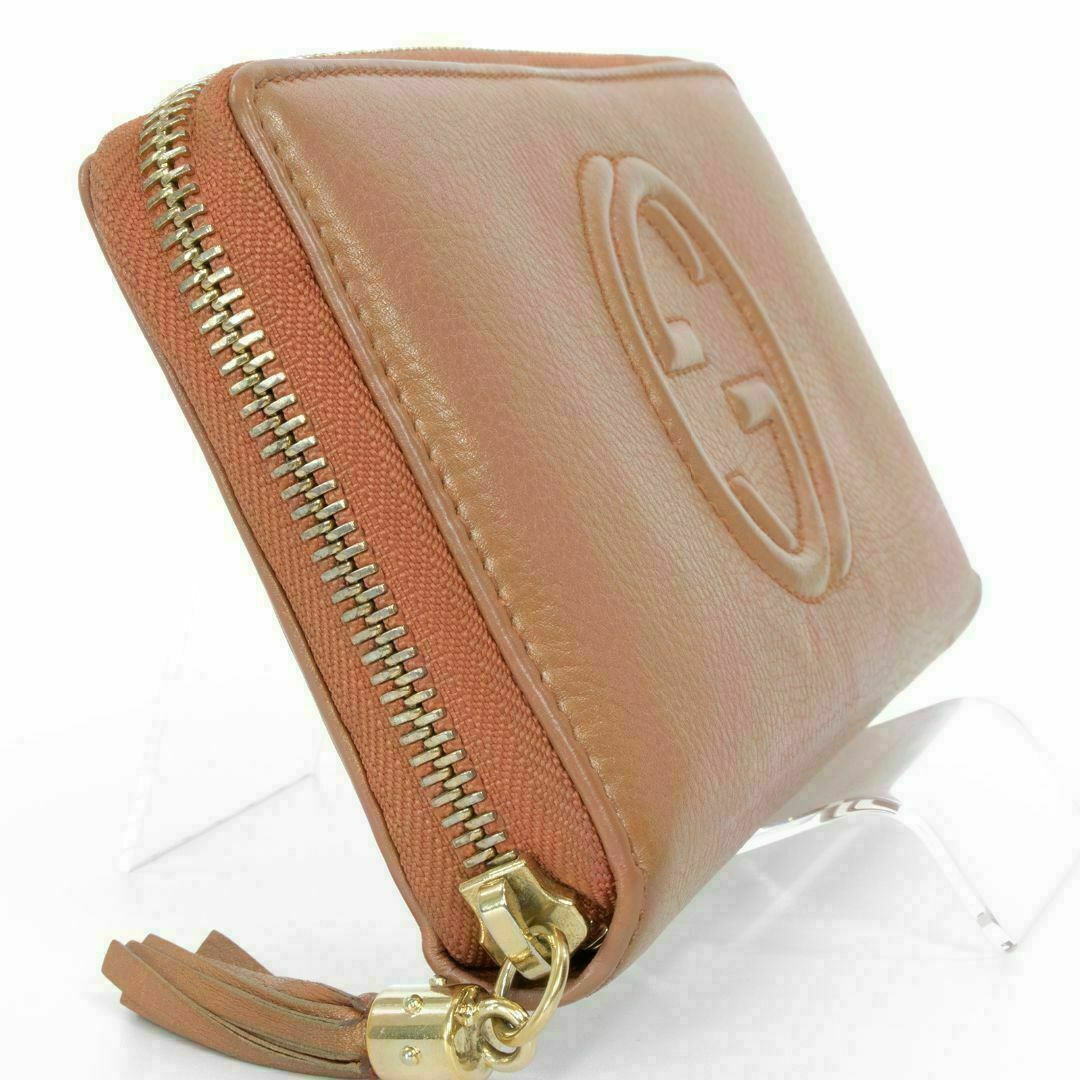 Gucci - 【全額返金保証・送料無料】グッチの長財布・正規品・ソーホー