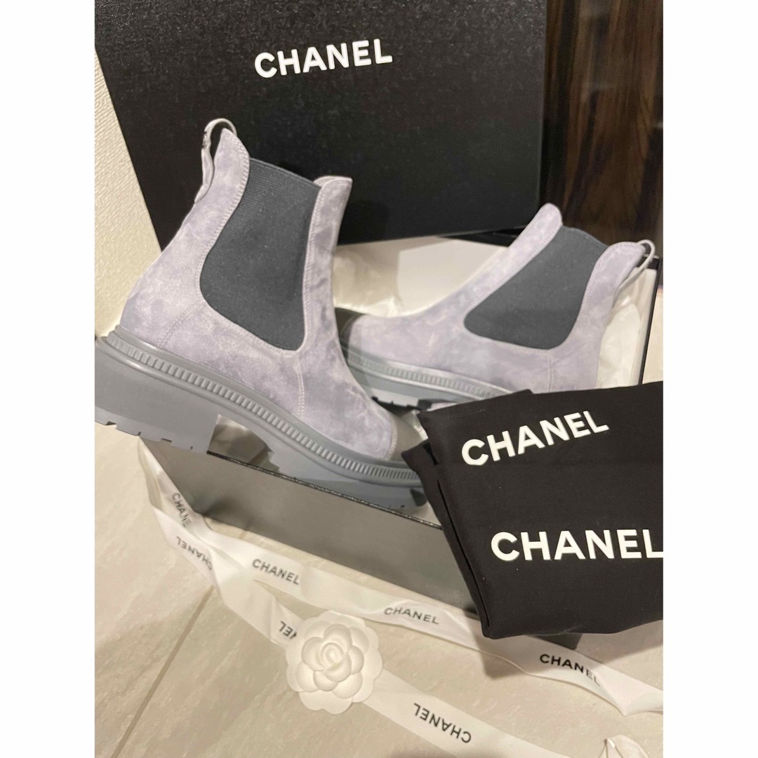 CHANEL - CHANEL サイドゴアブーツの通販 by petite's shop CHANEL - CHANEL サイドゴアブーツの通販 by petite's shop
