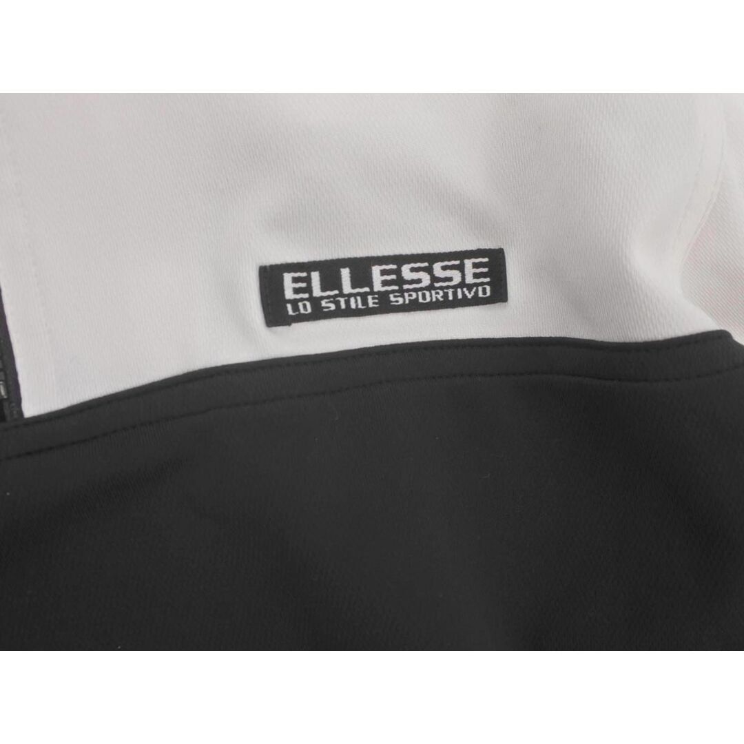 ellesse(エレッセ)のellesse エレッセ トレーニングウェア ロゴ 刺繍 プルオーバー sizeM/白ｘ黒 ◇■ レディース レディースのトップス(その他)の商品写真