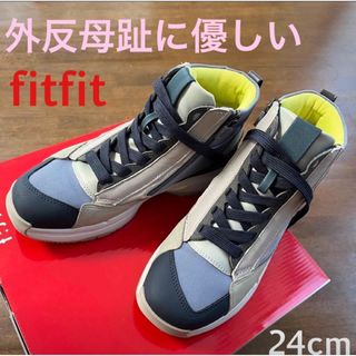 フィットフィット(fitfit)のfitfit(フィットフィット)ハイカットスニーカー(スニーカー)