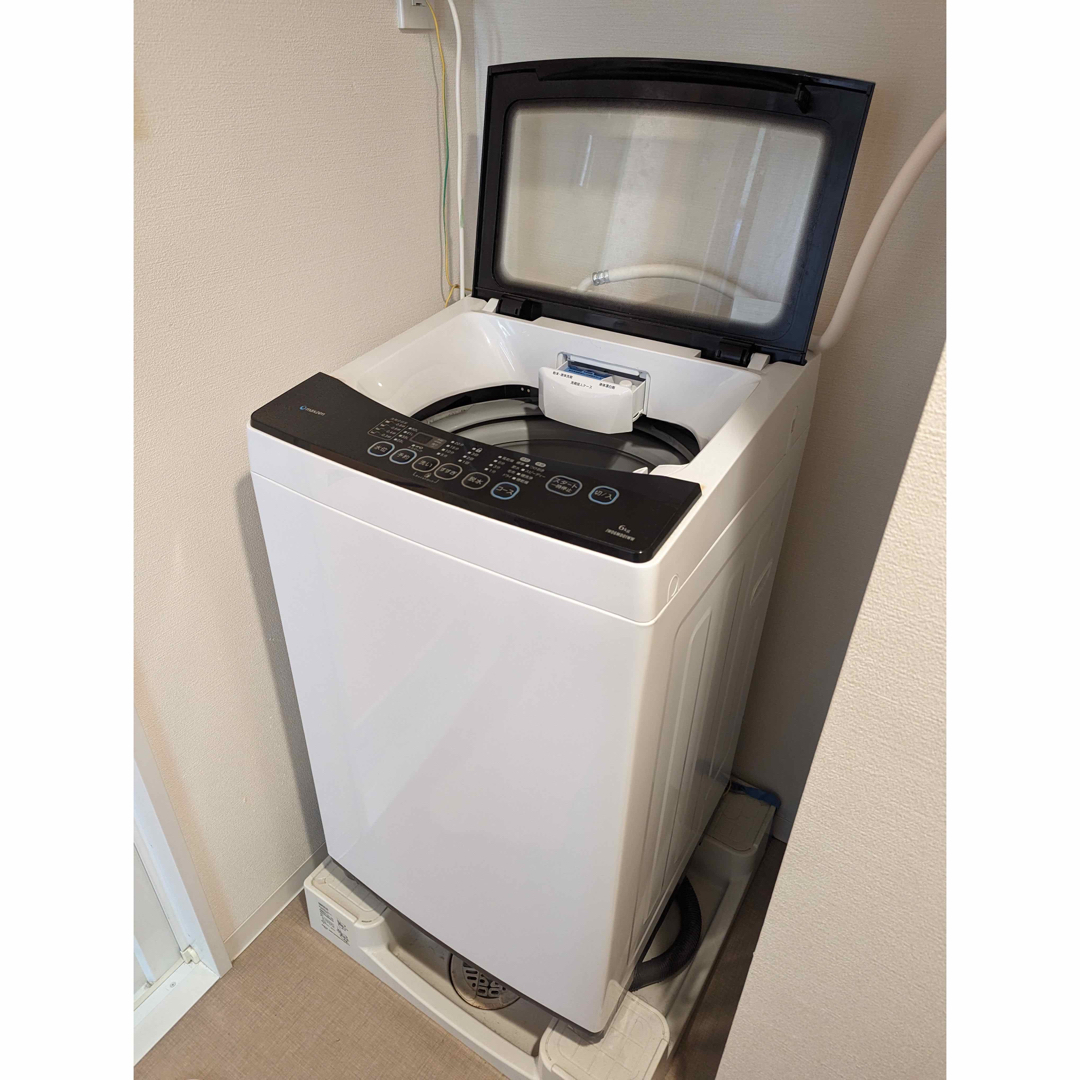 洗濯機　6kg maxzen （マクスゼン）JW70WP01WH30kg