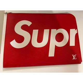 ルイヴィトン(LOUIS VUITTON)のsupreme ルイ・ヴィトン クラッチバッグ(セカンドバッグ/クラッチバッグ)