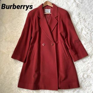 バーバリー(BURBERRY) サイズ ロングコート(レディース)（レッド/赤色