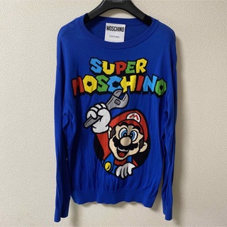 モスキーノ(MOSCHINO)のモスキーノ　スーパーマリオ　ニットM(ニット/セーター)