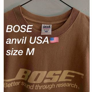 ボーズ(BOSE)の【BOSE】【anvil】半袖　Tシャツ(Tシャツ/カットソー(半袖/袖なし))