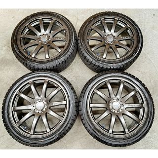 スバルSTI 純正 7.5J 17インチ タイヤホイール 4本セットお値打ち