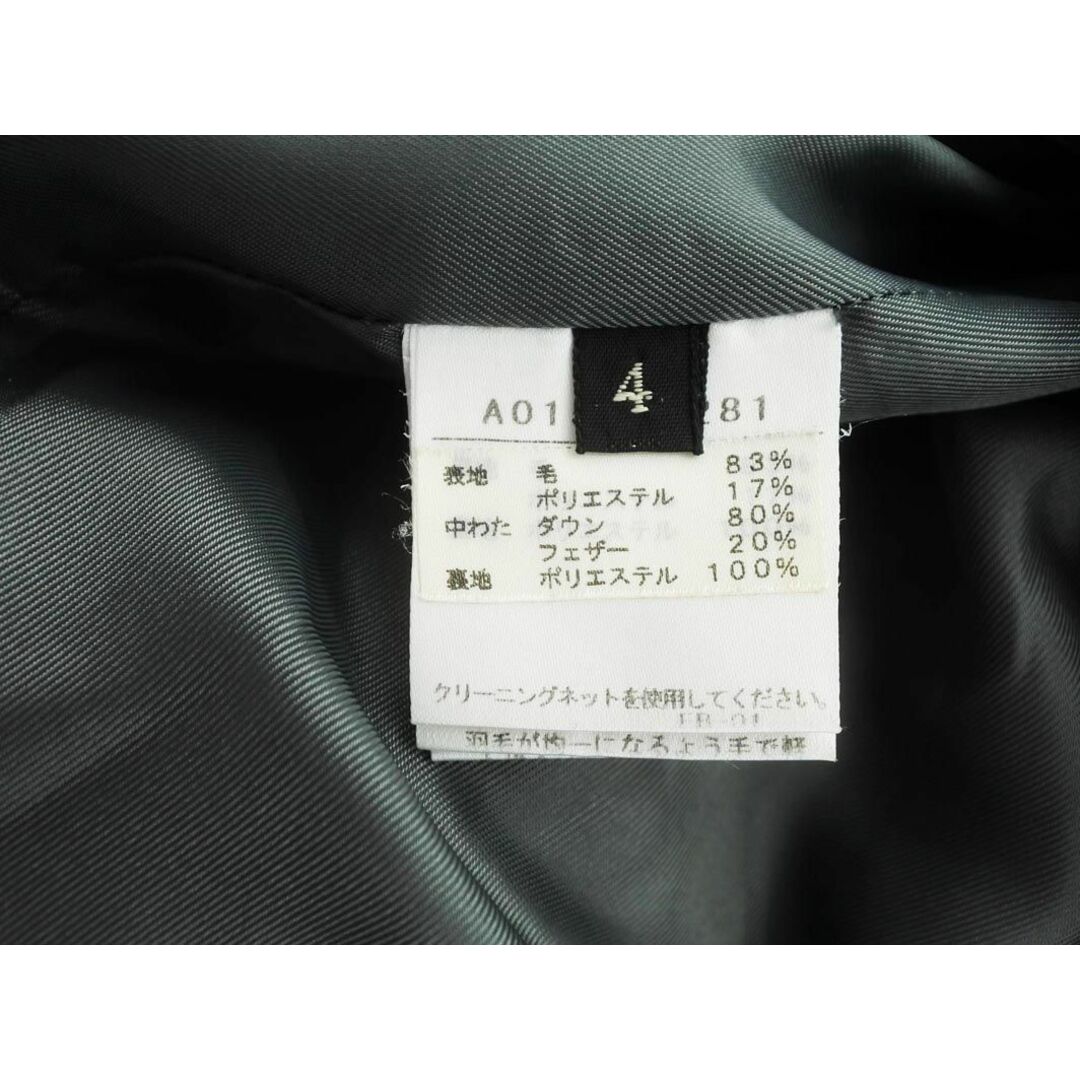 Liesse リエス ウール混 ダウン コート size4/グレー ◆■ レディース 5