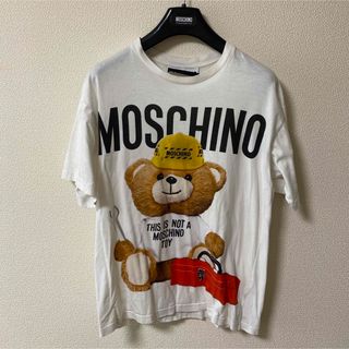 最安完売♡h&m moschino モスキーノコラボTシャツxs