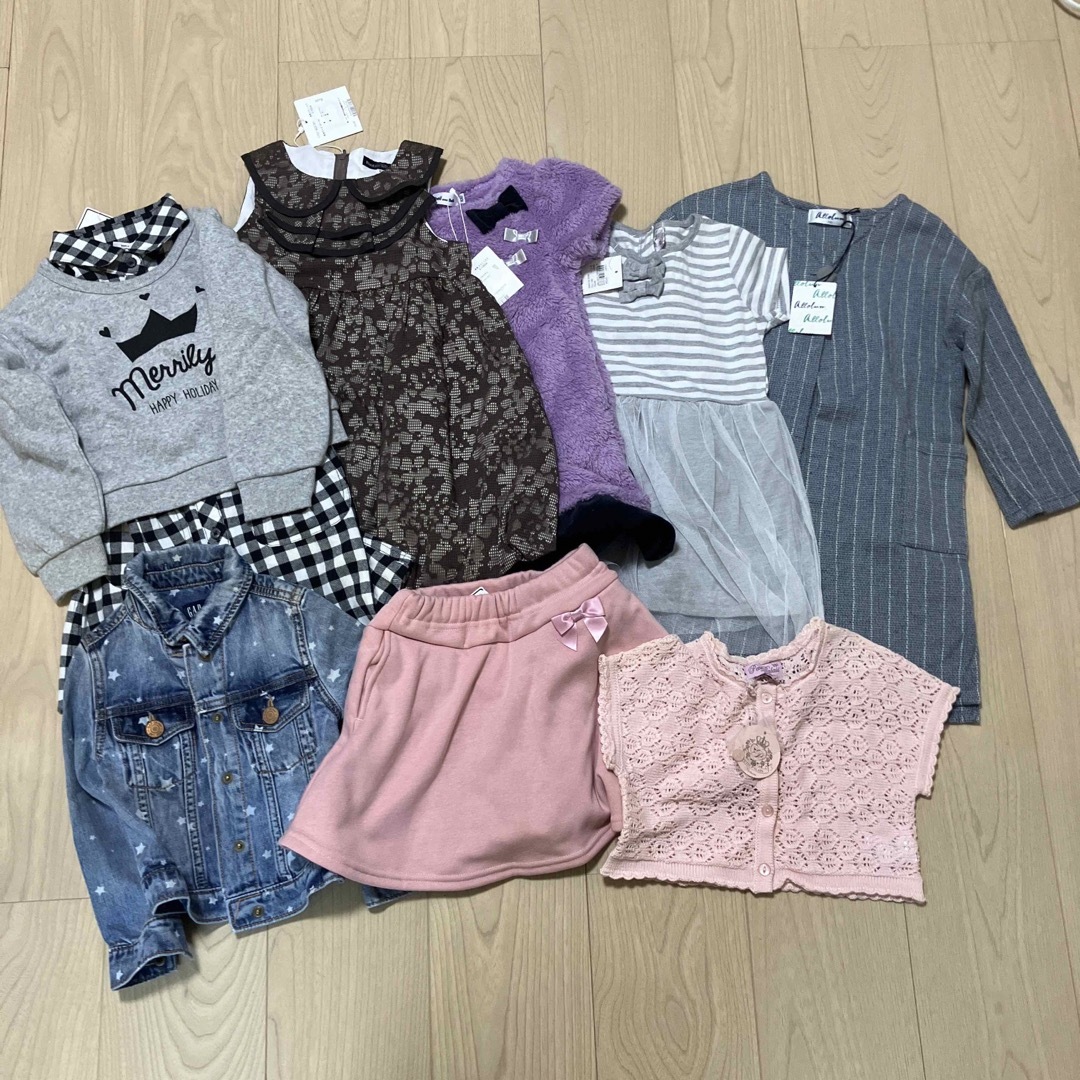 【新品タグ付き】女の子 洋服 まとめ売り 95〜100㎝ | フリマアプリ ラクマ
