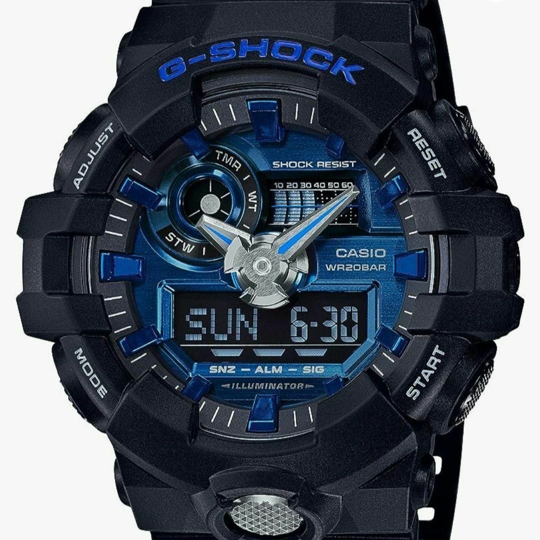 美品　CASIO G-SHOCK カシオ GA-710-1A2　メンズ 腕時計