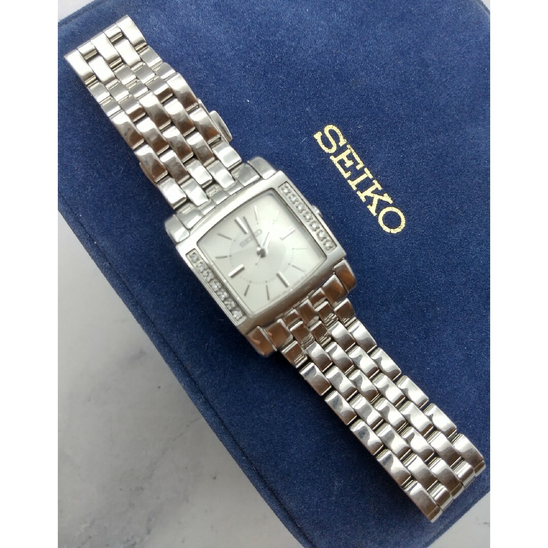 レディース腕時計【稼動品】SEIKO EXCELINE レディース腕時計　クォーツ　コンビカラー