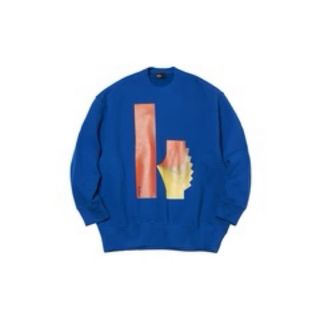 カラー(kolor)の即完売 23AW Kolor カラー limited スウェット ブルー 2(スウェット)