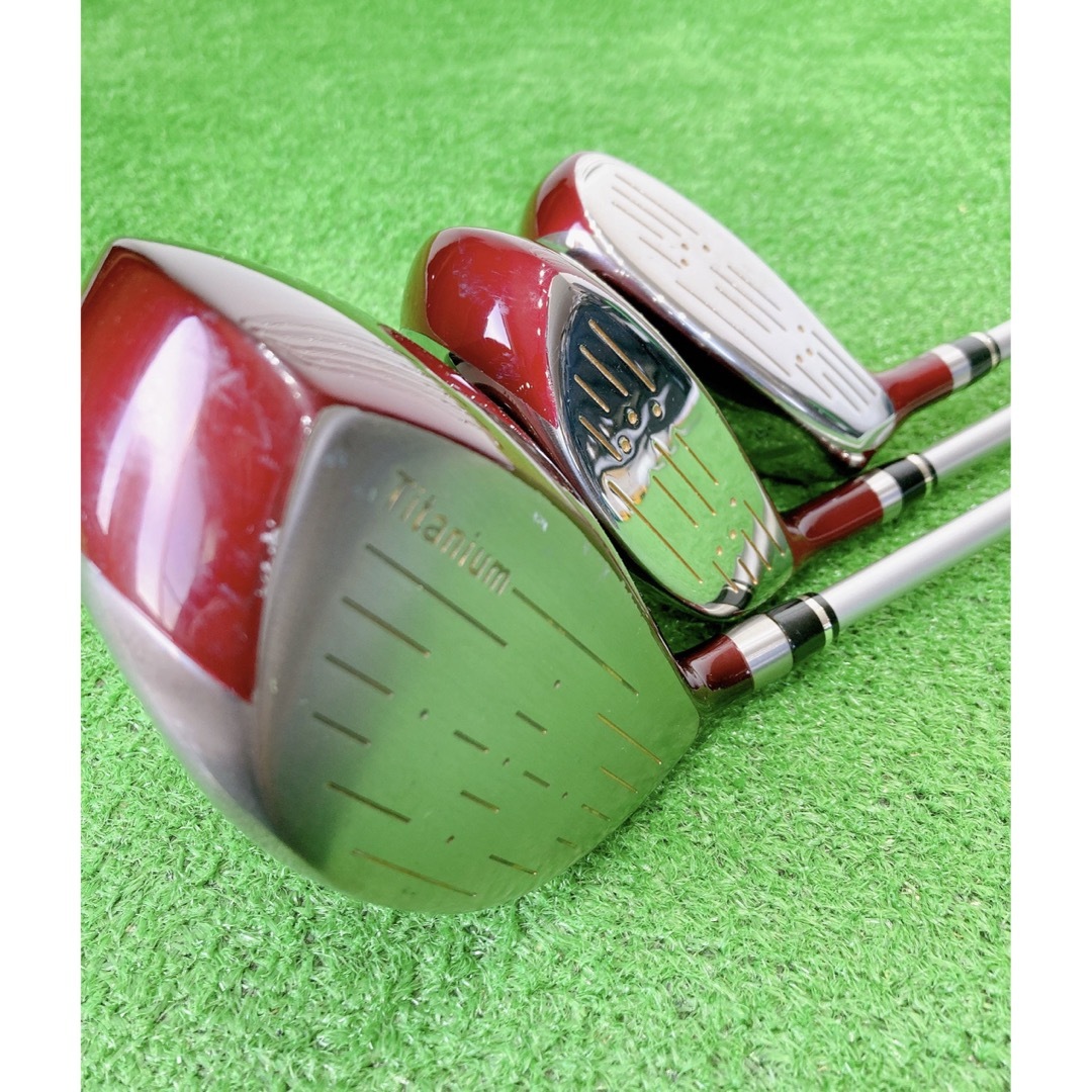 マリクレール スポーツ ゴルフセット8本バッグ付\nレディースゴルフ 8本セット