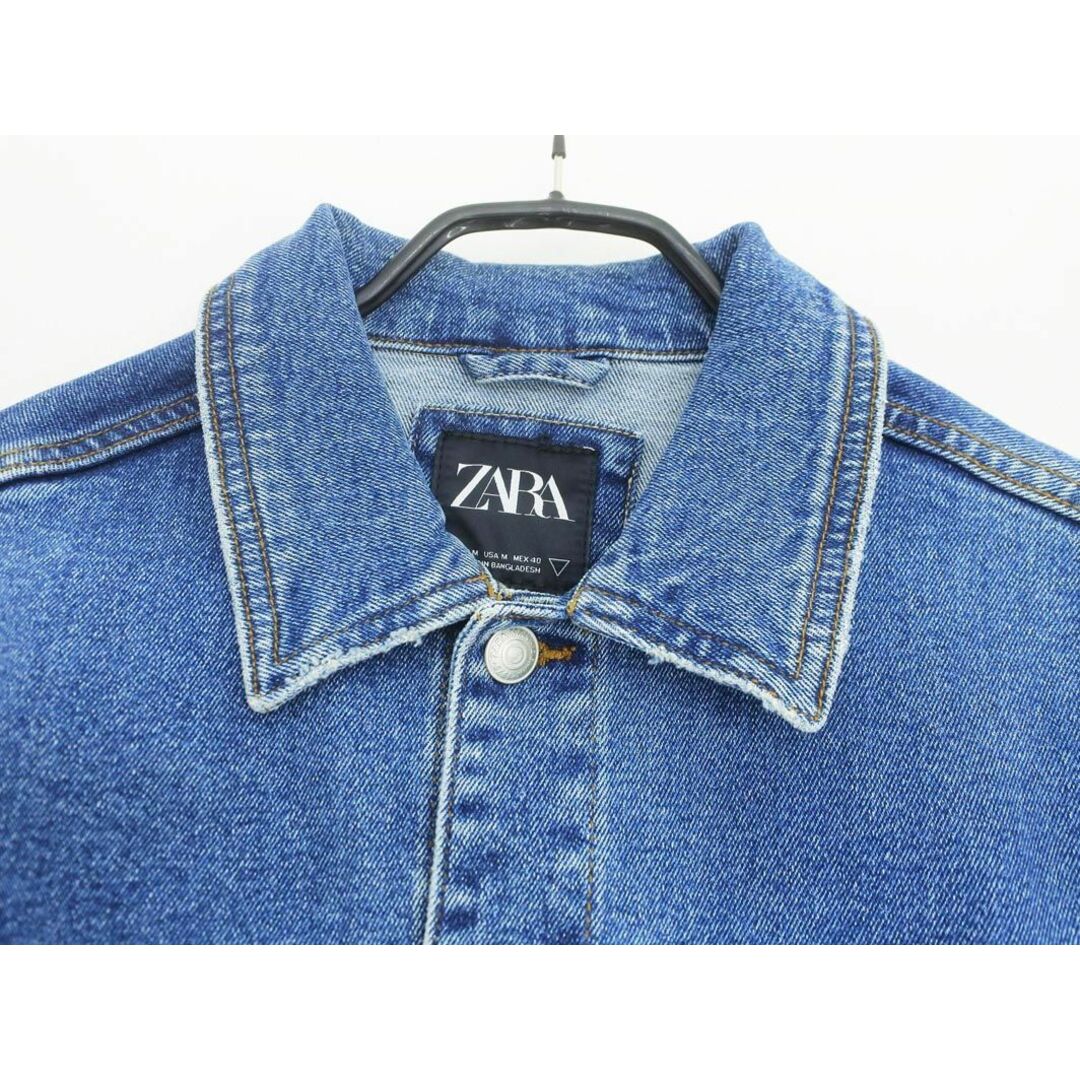ZARA - ZARA ザラ USED加工 Gジャン デニム ジャケット sizeM/紺