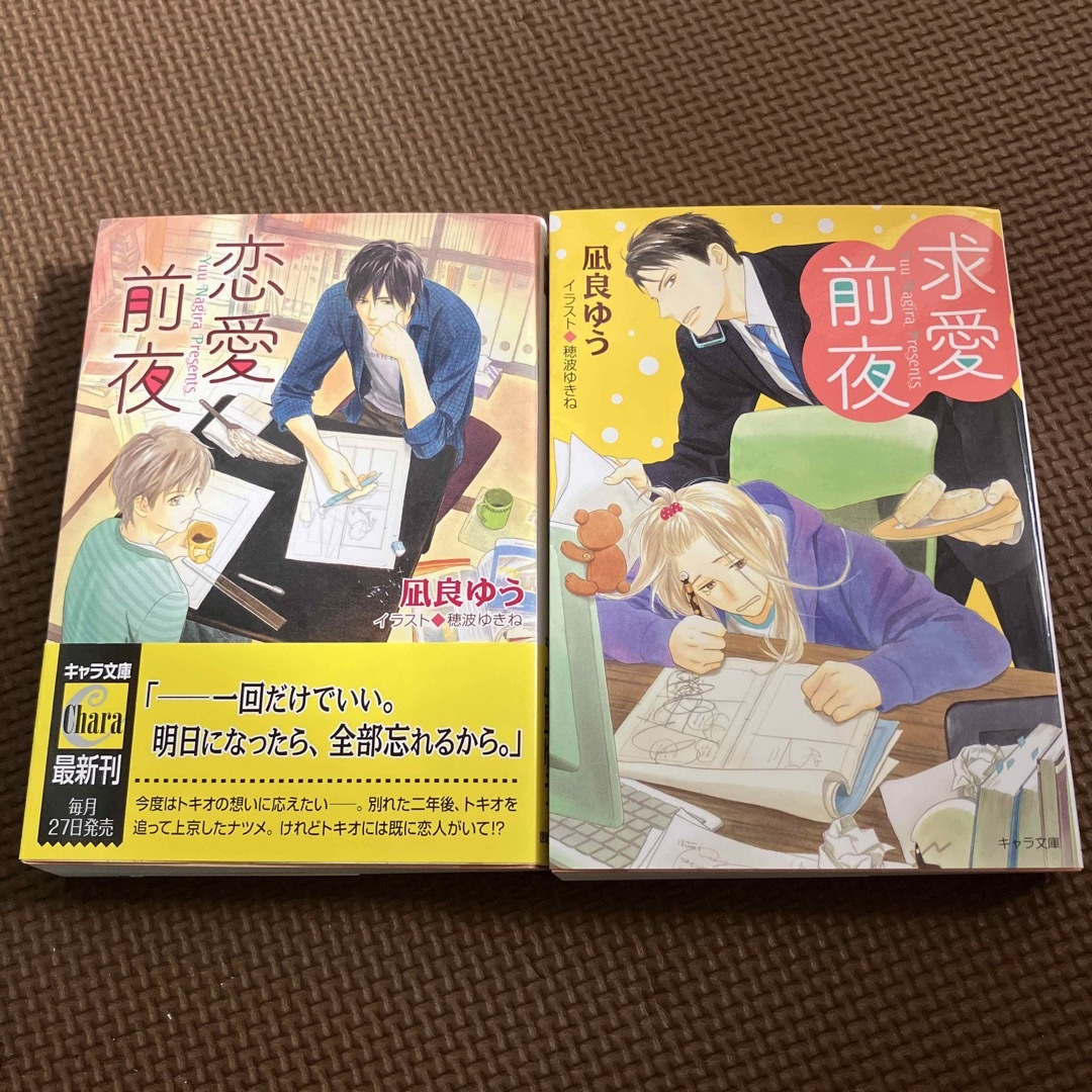 『恋愛前夜』『求愛前夜』2冊セット★凪良ゆう エンタメ/ホビーの本(文学/小説)の商品写真