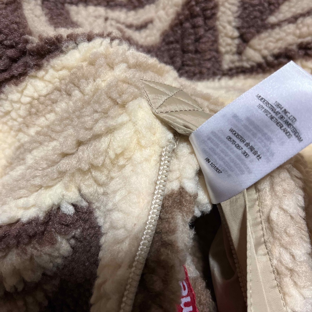 Supreme Geo Reversible Fleece Jacket L 9