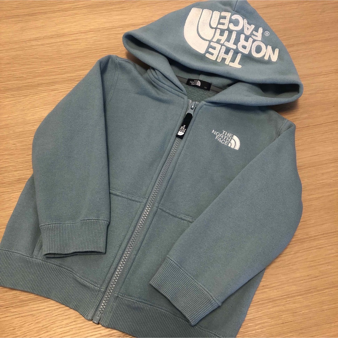 新品 THE NORTH FACE ロゴ裏起毛パーカー