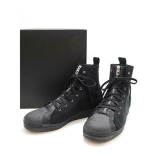 Yohji Yamamoto ZIPPER STAR MID Adidasコラボカラーブラック