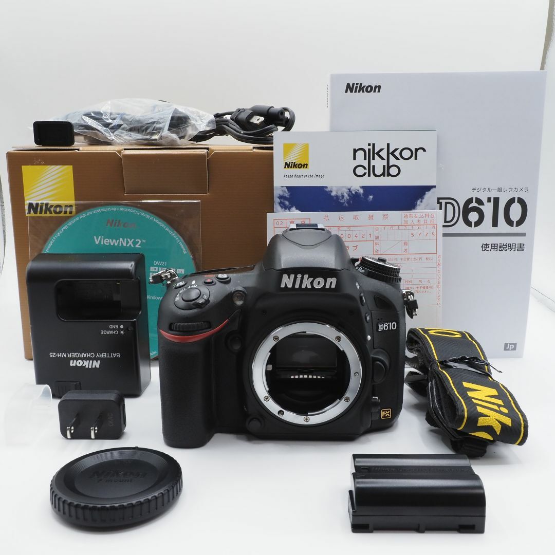 ★ショット数8,200回の新品級★ Nikon ニコンD610 #1637