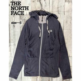 ザノースフェイス(THE NORTH FACE)のノースフェイス　人気⭐︎フリース　薄手　Ｓ　パープルグレー　アウター(マウンテンパーカー)