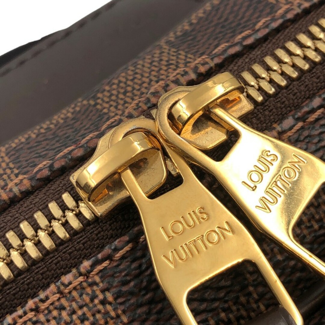 ルイ・ヴィトン LOUIS VUITTON リヴィントン N41157 ブラウン ダミエキャンバス メンズ ハンドバッグ