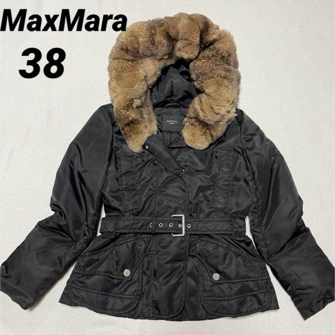 Weekend Max Mara - 美品 マックスマーラ 高級 リアルファーフード