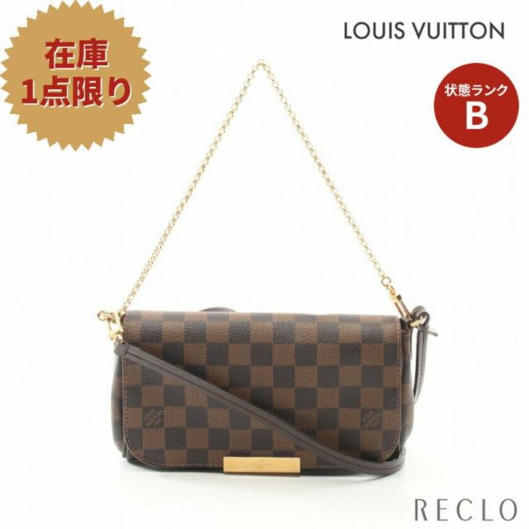 LOUIS VUITTON - フェイボリットPM ダミエエベヌ チェーンハンドバッグ