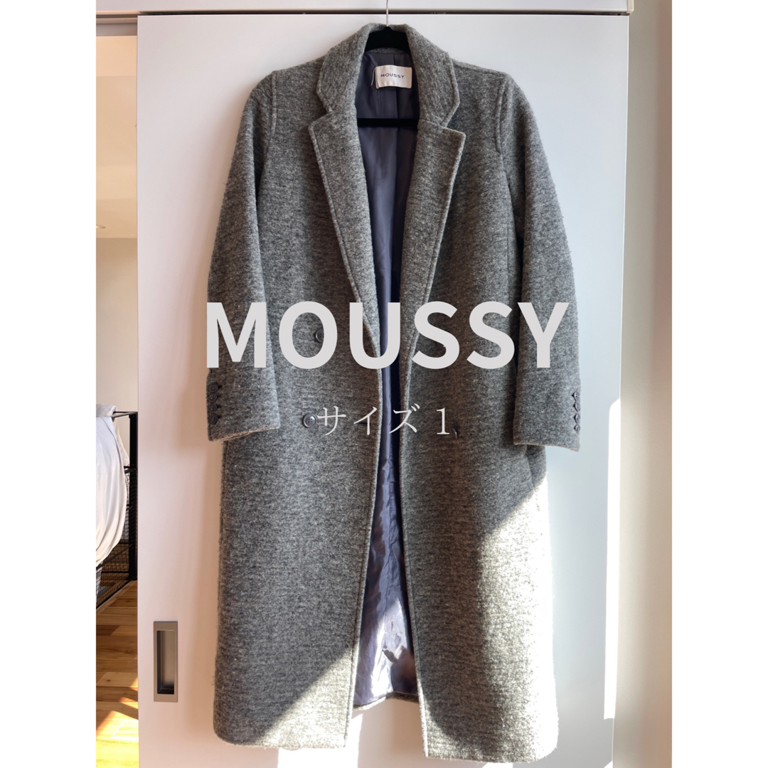 《MOUSSY》ロングコート サイズ1