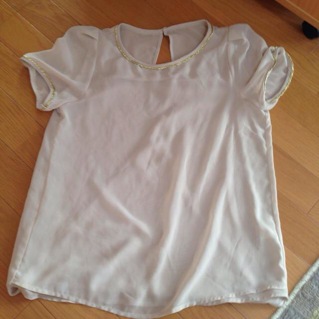 GU(ジーユー)のGU 半袖ブラウス レディースのトップス(シャツ/ブラウス(半袖/袖なし))の商品写真