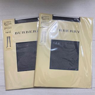 バーバリー(BURBERRY)のBURBERRYピンク&クリスタルドットストッキングセット(タイツ/ストッキング)