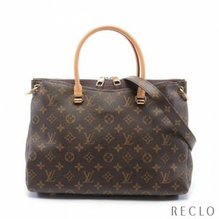 ルイヴィトン(LOUIS VUITTON)のパラス モノグラム ケッチュ ハンドバッグ PVC レザー ブラウン パープルグレー 2WAY(ハンドバッグ)