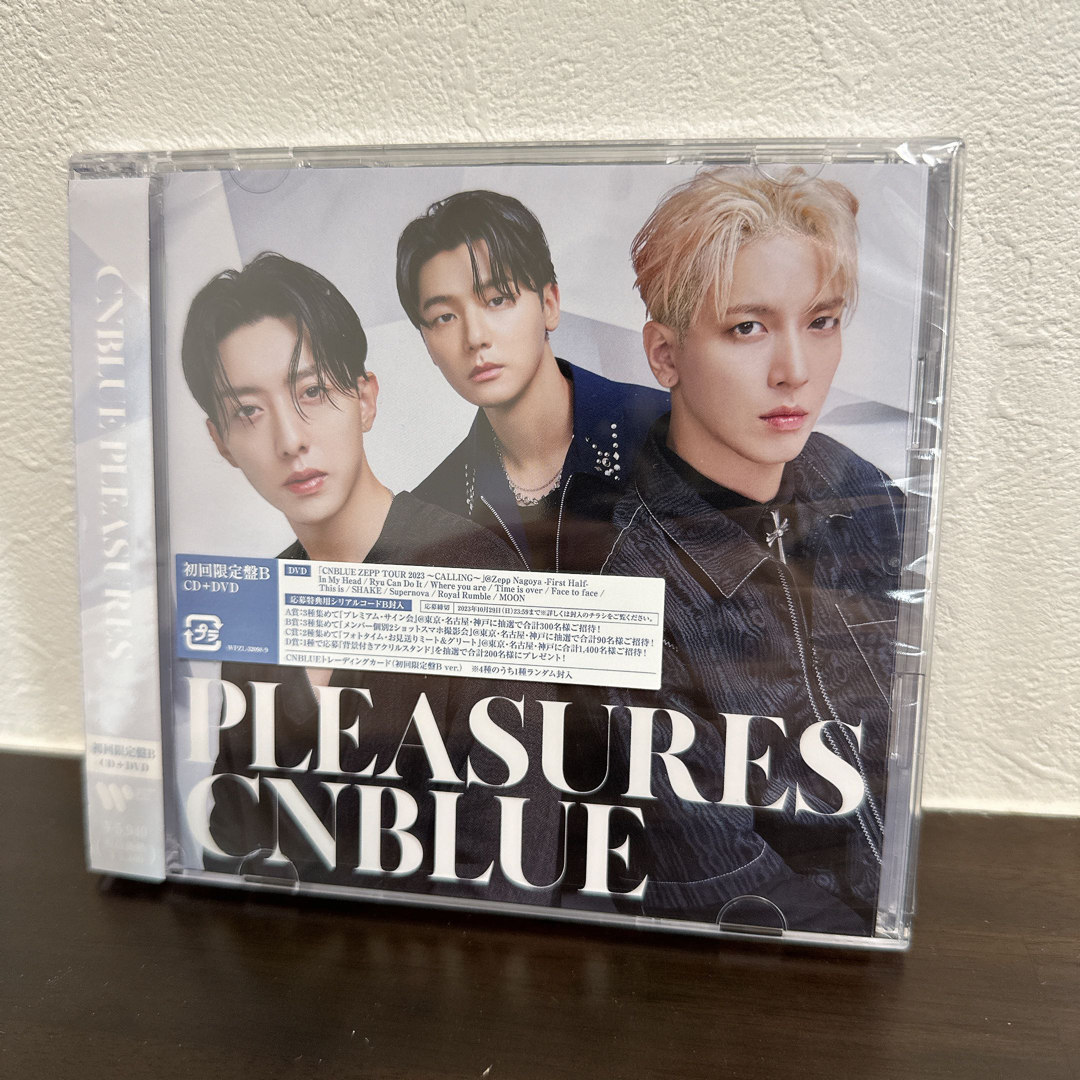 CNBLUE(シーエヌブルー)のCNBLUE★ PLEASURES初回限定盤B ★CD＋DVD エンタメ/ホビーのCD(K-POP/アジア)の商品写真