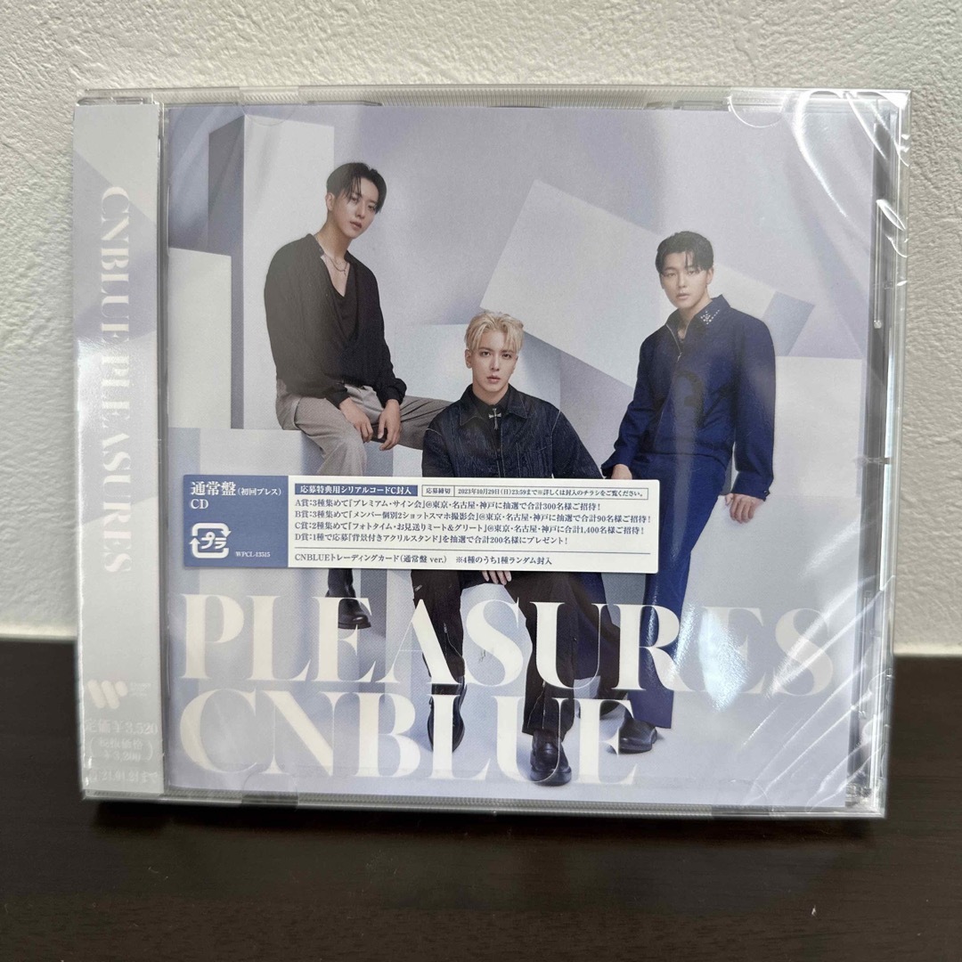 CNBLUE(シーエヌブルー)のCNBLUE★PLEASURES初回限定盤 <通常盤>CD エンタメ/ホビーのCD(K-POP/アジア)の商品写真