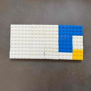 レゴ(Lego)のLEGO バラ　パーツ　まとめ売り　白　青　黄色(積み木/ブロック)