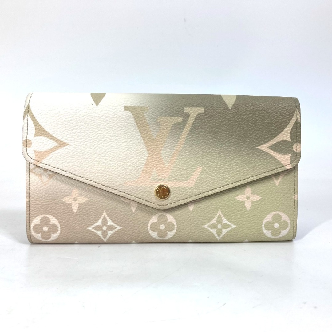 ルイヴィトン LOUIS VUITTON ポルトフォイユ サラ M81276 モノグラム グラデーション スプリング・イン・ザ・シティ 長財布 モノグラムキャンバス カーキ