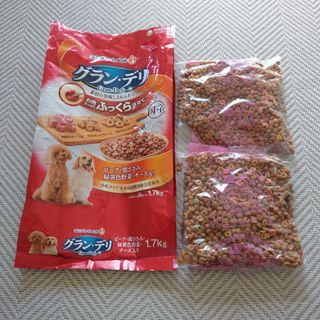 ユニチャーム(Unicharm)のユニ・チャーム グラン・デリ 1.7kg 小分け２袋　サンプル　試供品(ペットフード)