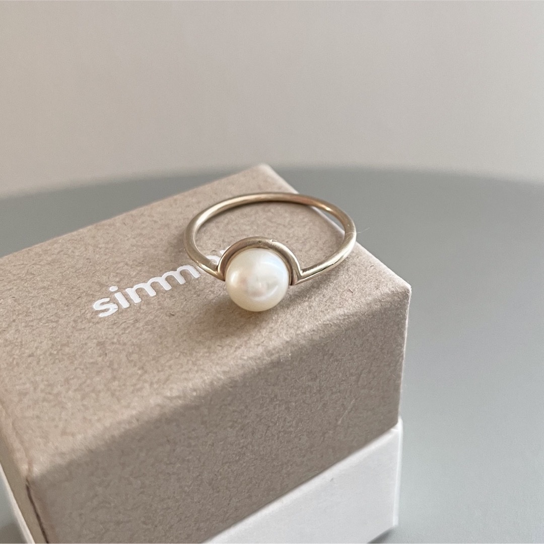 IDEE(イデー)のsimmon 淡水パールリング レディースのアクセサリー(リング(指輪))の商品写真