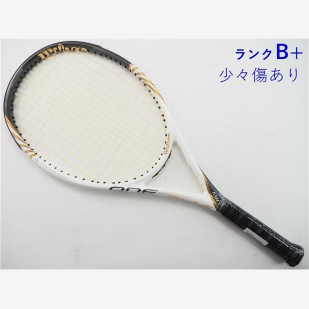 B若干摩耗ありグリップサイズテニスラケット ウィルソン ワン 118 2012年モデル (G2)WILSON ONE 118 2012