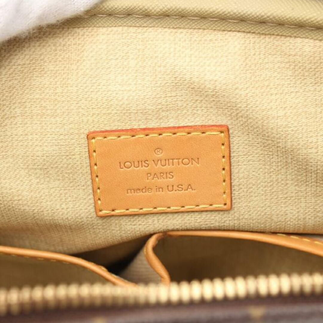 LOUIS VUITTON(ルイヴィトン)のトゥルーヴィル モノグラム ハンドバッグ PVC レザー ブラウン レディースのバッグ(ハンドバッグ)の商品写真