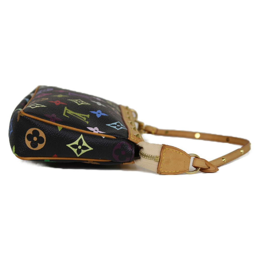 LOUIS VUITTON ポシェット・アクセソワール M92648 モノグラム・マルチカラー  レディース ウィメンズ 人気 ブランド LV アクセサリーポーチ パーティ バッグ松前R56号店