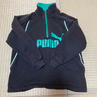 プーマ(PUMA)のPUMA トレーナー　130サイズ　ブラック(Tシャツ/カットソー)