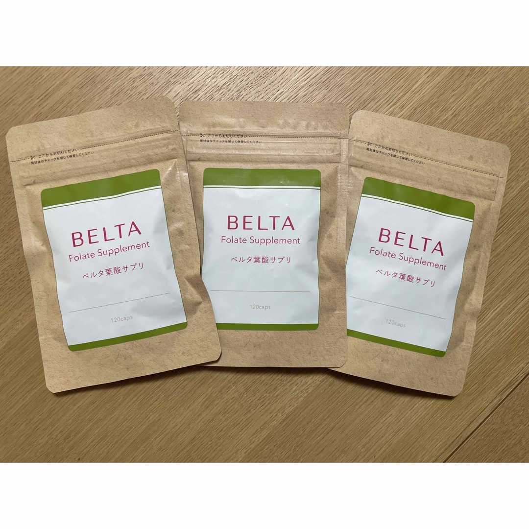 BELTA - ベルタ 葉酸 サプリ 120粒×3袋 新品の通販 by こう｜ベルタ