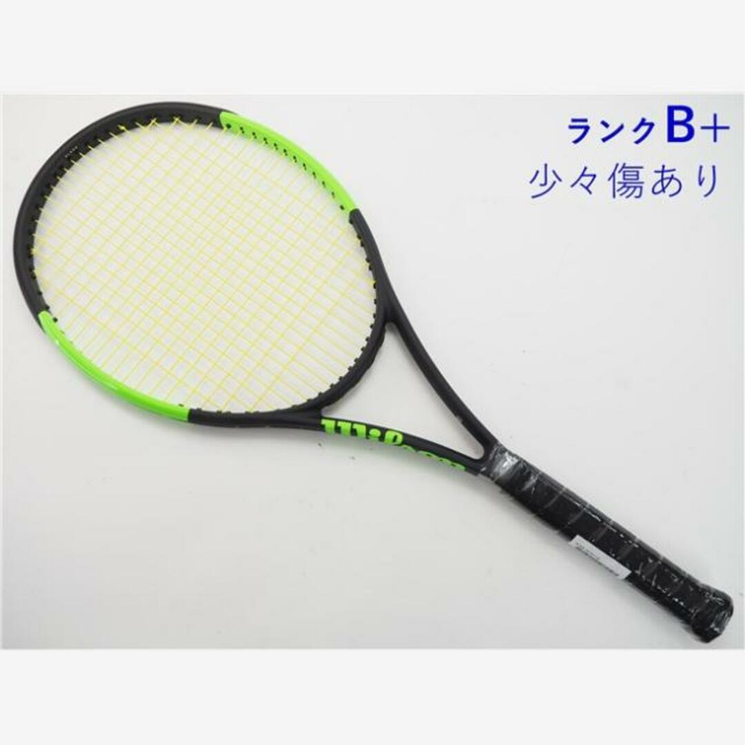 テニスラケット ウィルソン ブレイド 104 2017年モデル (G2)WILSON BLADE 104 2017310ｇ張り上げガット状態