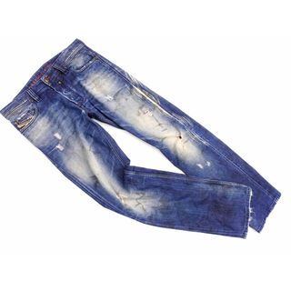 ディーゼル(DIESEL)のDIESEL ディーゼル SAFADO ボタンフライ スリムストレート デニムパンツ size28/紺 ■■ メンズ(デニム/ジーンズ)